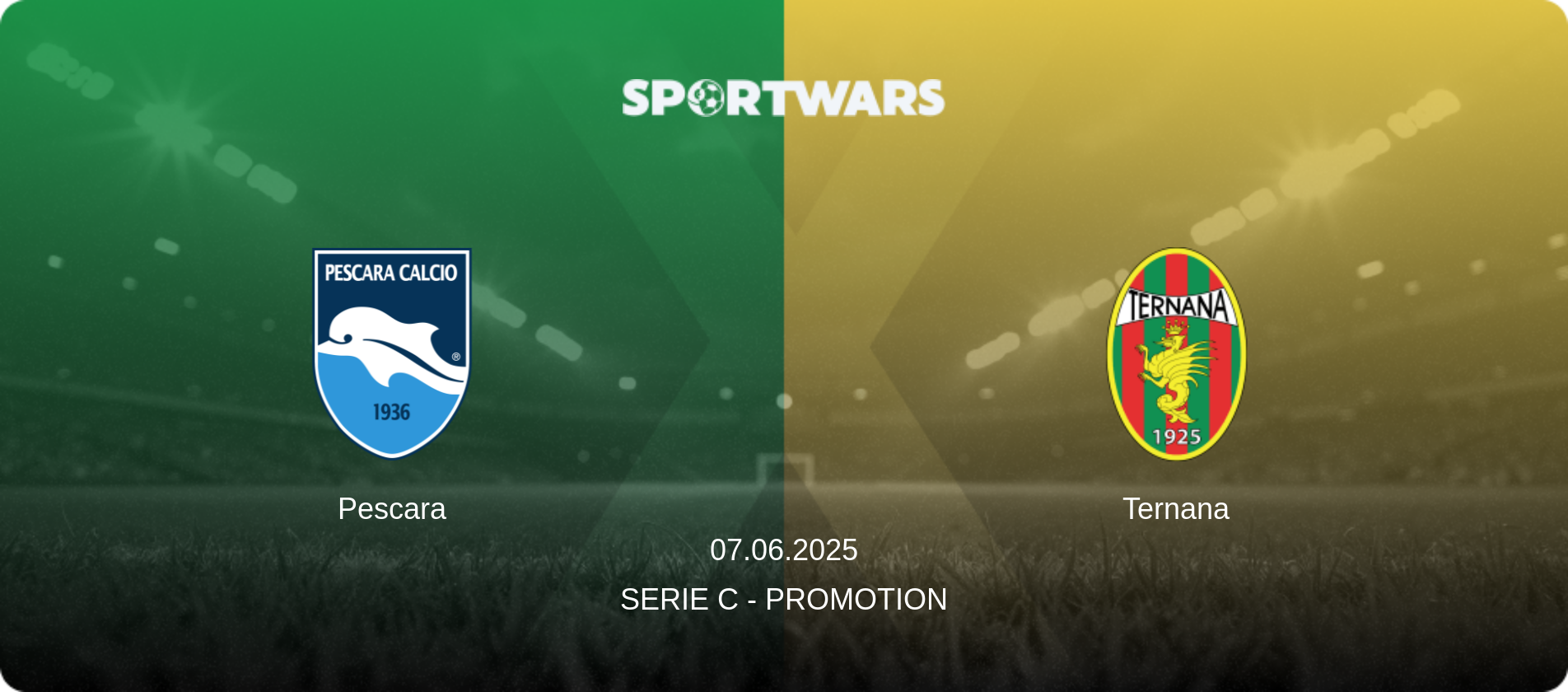 Pescara — Ternana, 07.06.2025 — Serie C - Promotion (match preview)