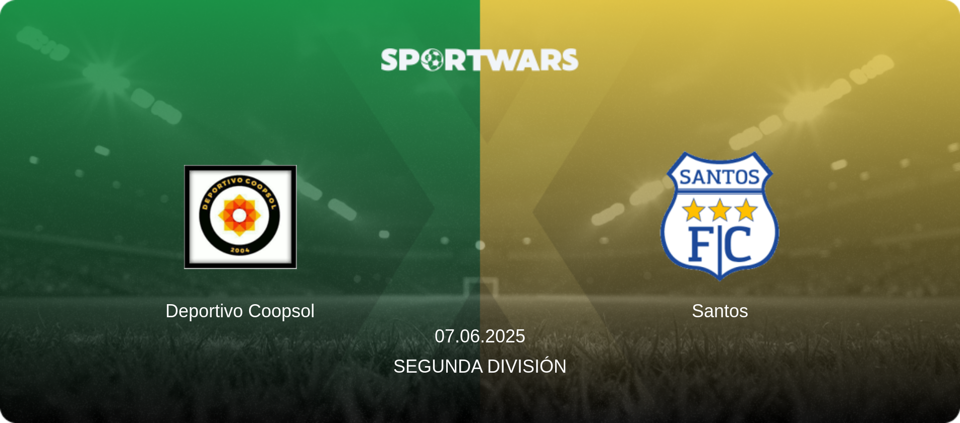 Deportivo Coopsol — Santos, 07.06.2025 — Segunda División (match preview)