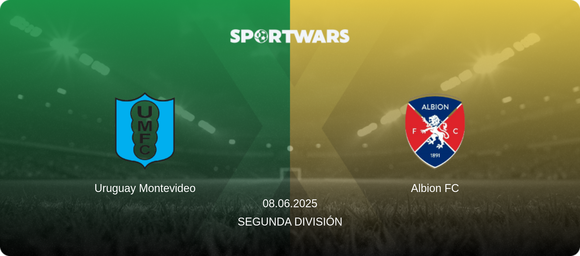 Uruguay Montevideo — Albion FC, 08.06.2025 — Segunda División (match preview)
