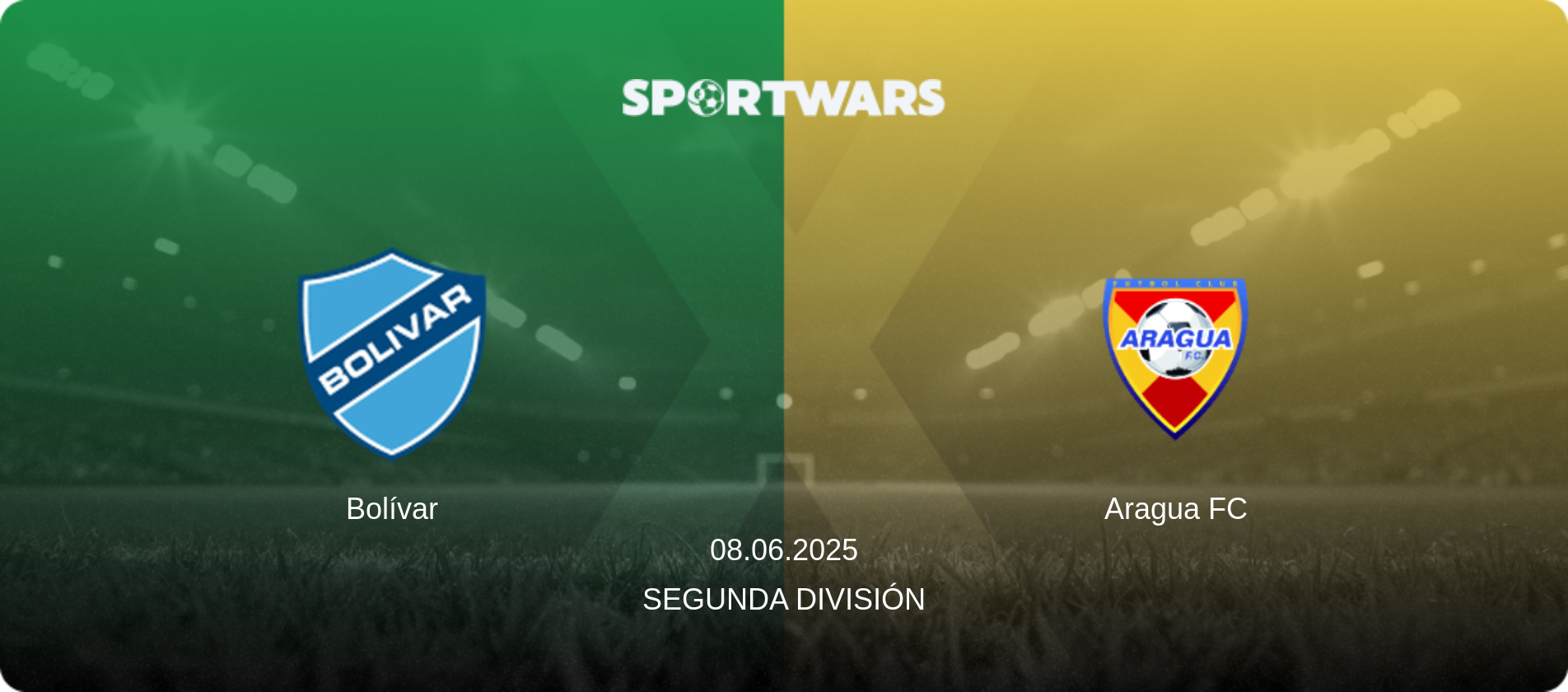 Bolívar — Aragua FC, 08.06.2025 — Segunda División (match preview)