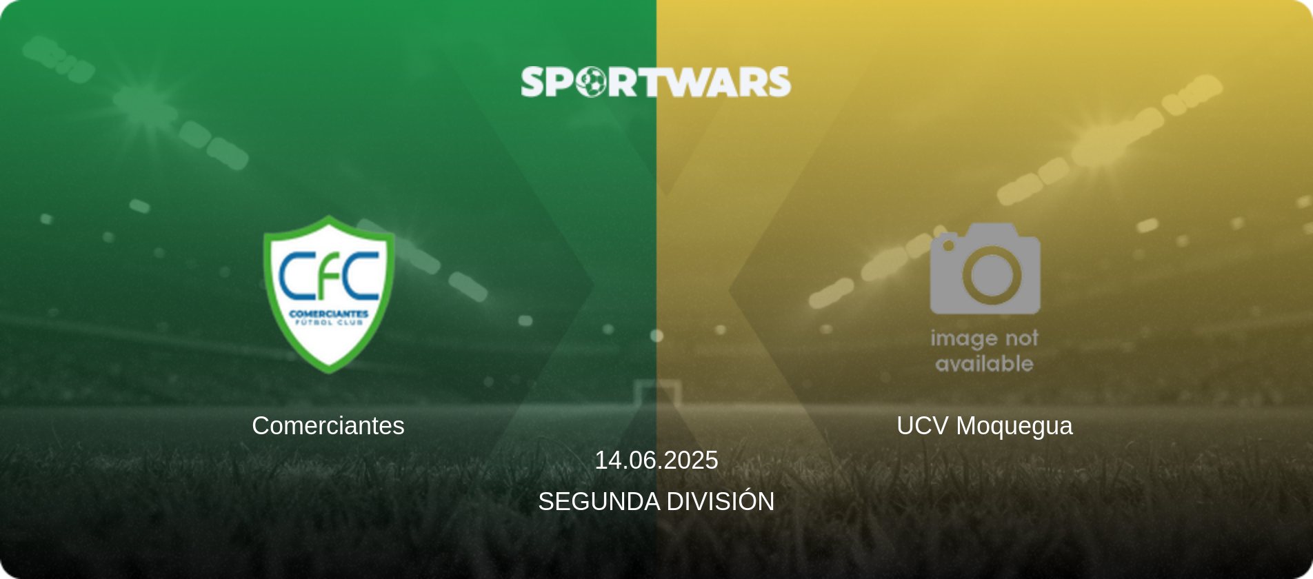 Comerciantes — UCV Moquegua, 14.06.2025 — Segunda División (match preview)