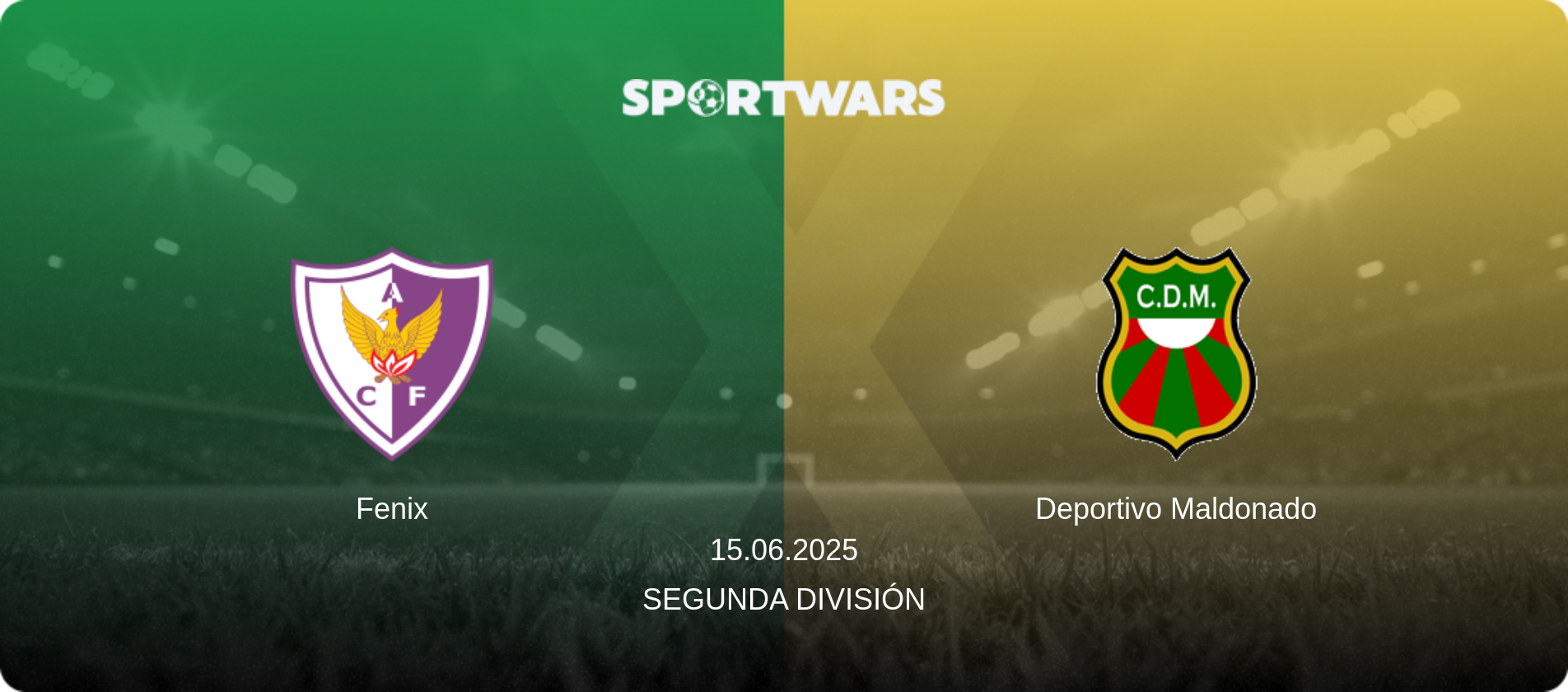 Fenix — Deportivo Maldonado, 15.06.2025 — Segunda División (match preview)