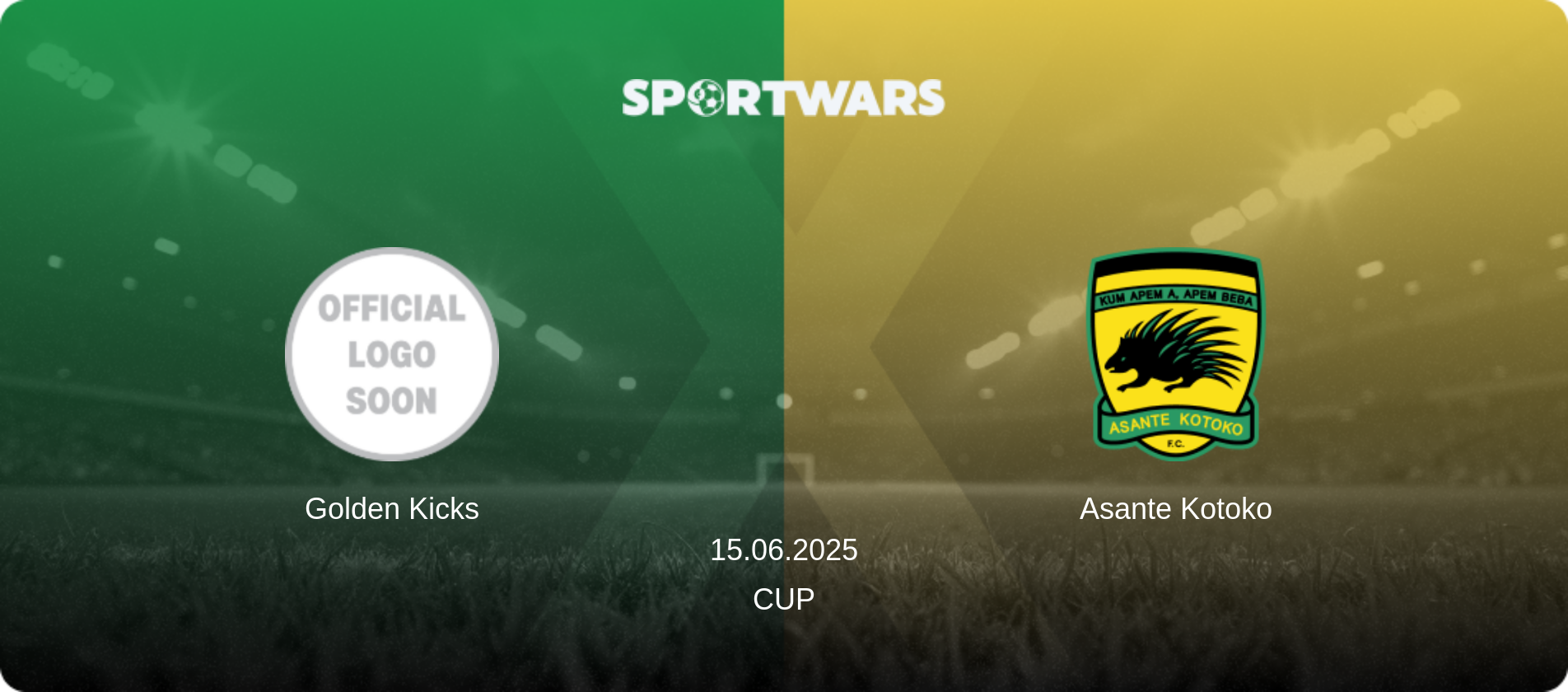 Golden Kicks — Asante Kotoko, 15.06.2025 — Cup (match preview)