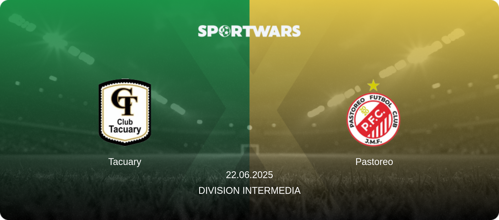 Tacuary — Pastoreo, 22.06.2025 — Division Intermedia (match preview)