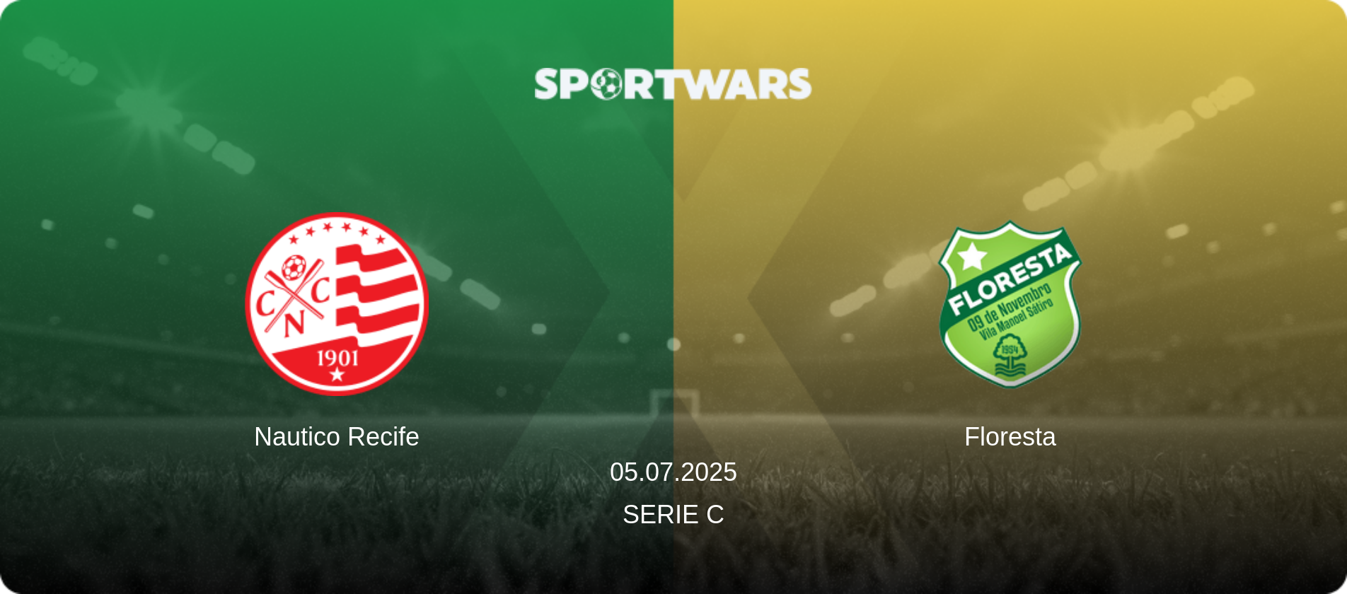 Nautico Recife — Floresta, 05.07.2025 — Serie C (match preview)