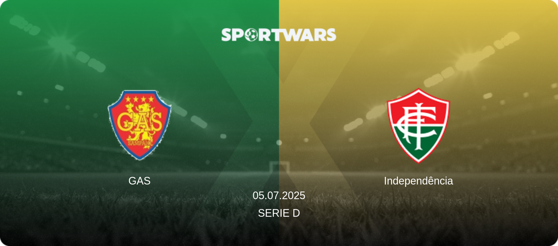 GAS — Independência, 05.07.2025 — Serie D (match preview)