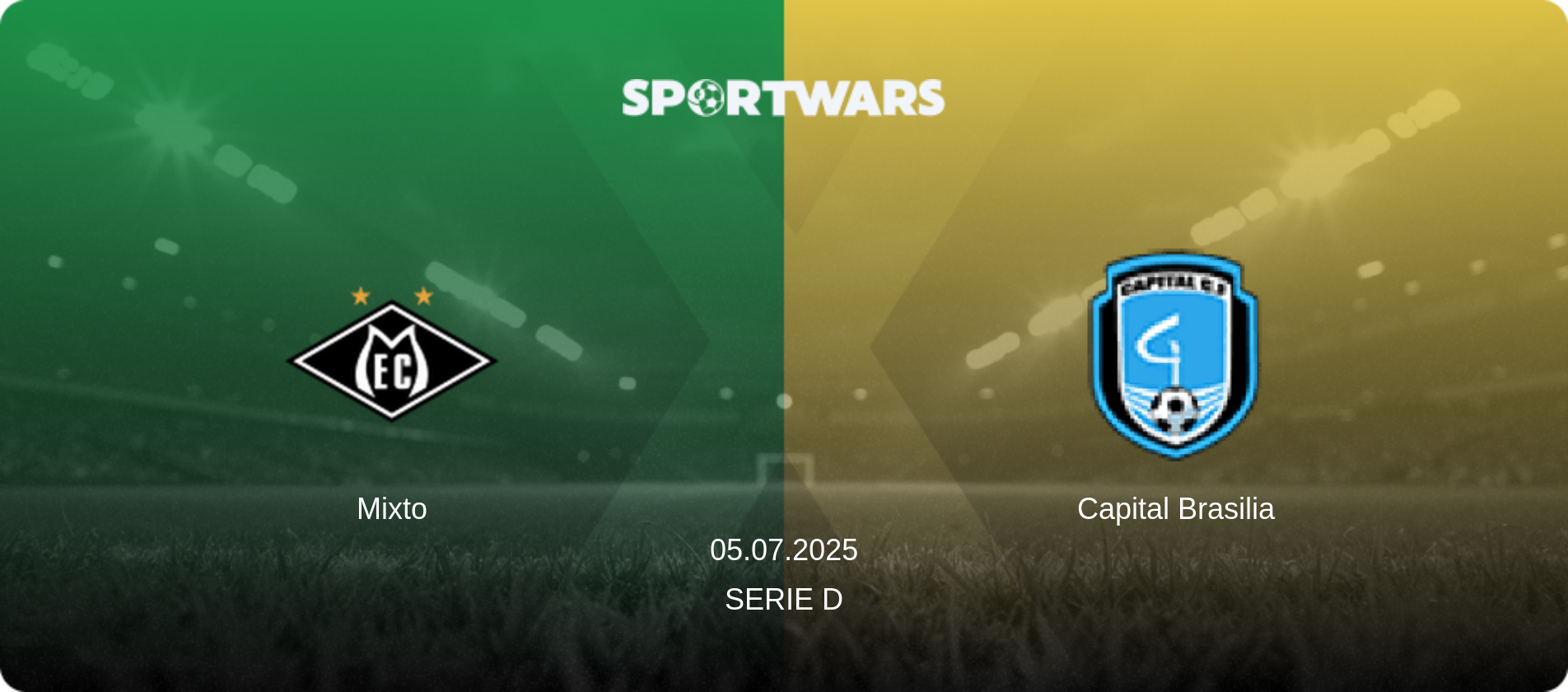 Mixto — Capital Brasilia, 05.07.2025 — Serie D (match preview)