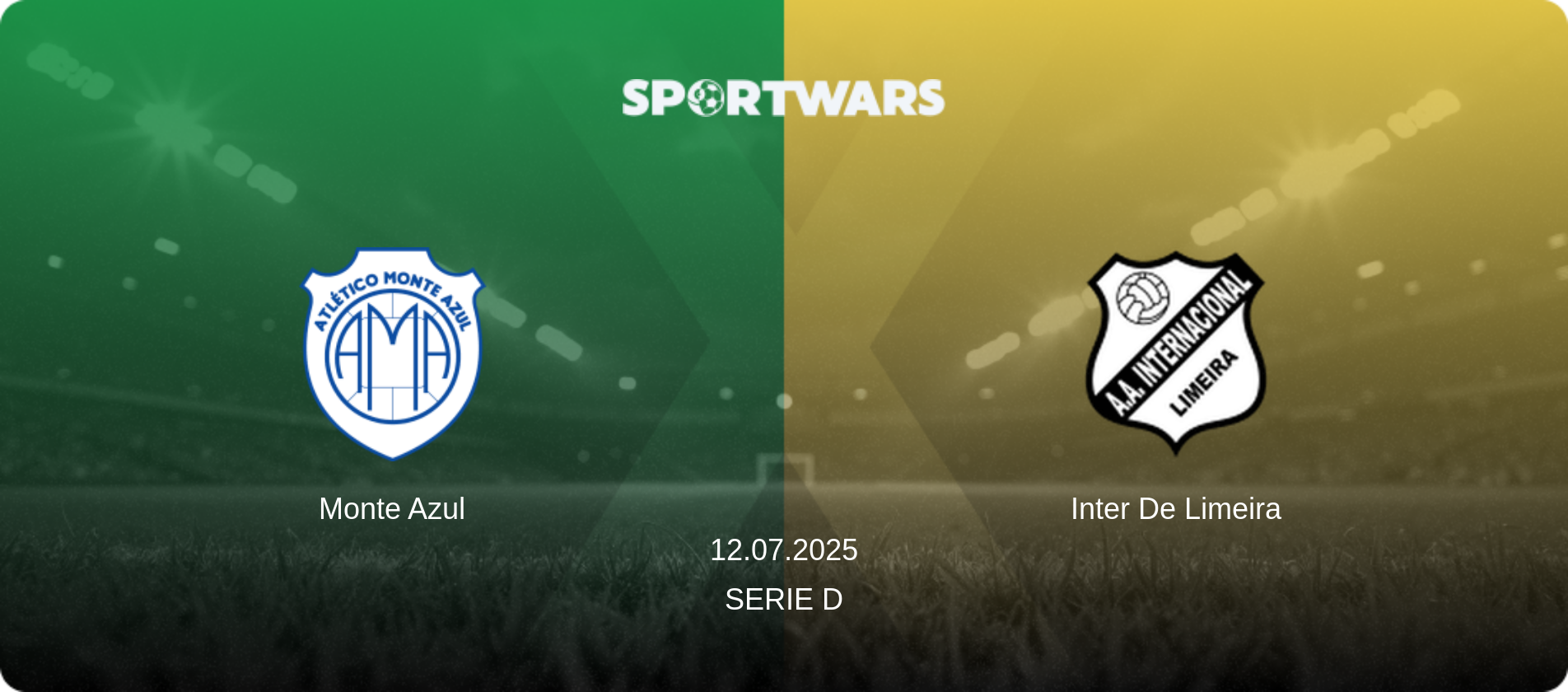 Monte Azul — Inter De Limeira, 12.07.2025 — Serie D (match preview)