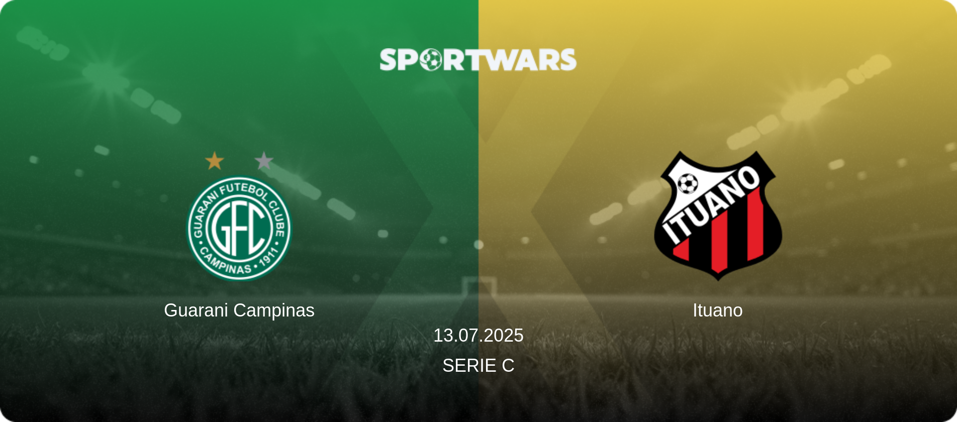 Guarani Campinas — Ituano, 13.07.2025 — Serie C (match preview)