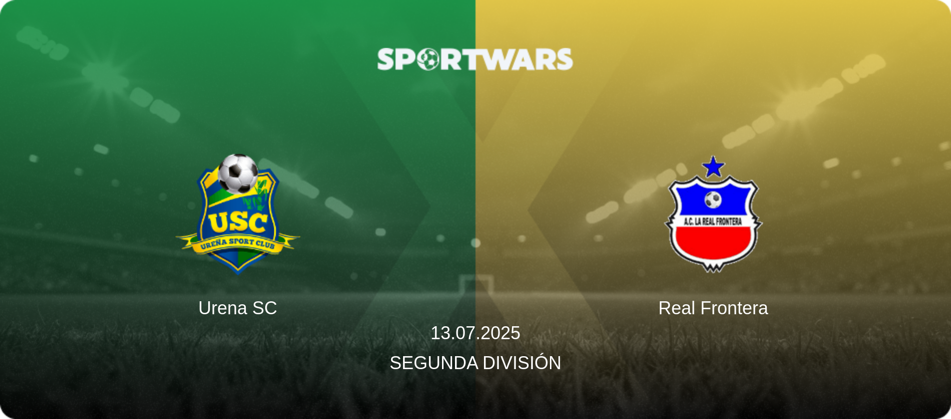 Urena SC — Real Frontera, 13.07.2025 — Segunda División (match preview)