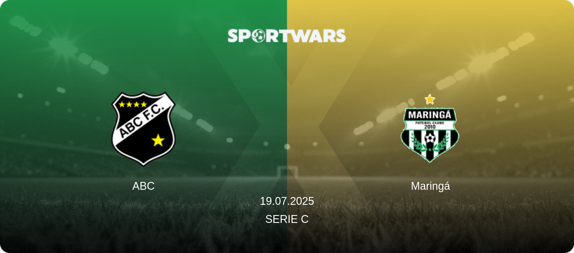 ABC — Maringá, 19.07.2025 — Serie C (match preview)