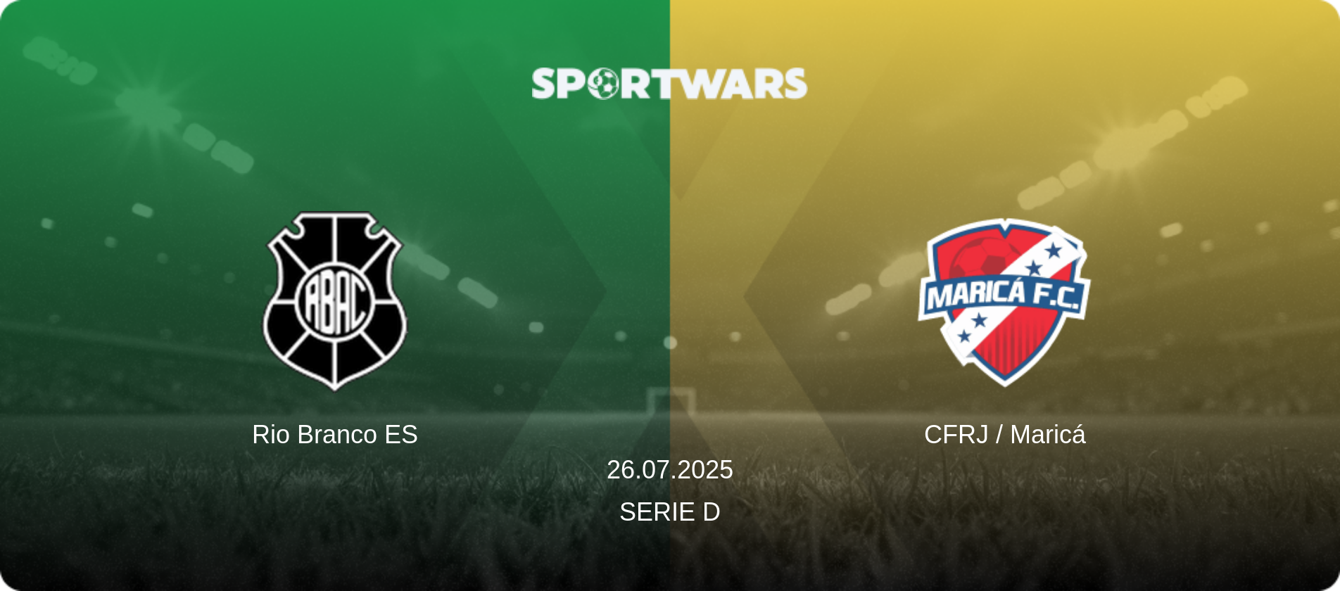 Rio Branco ES — CFRJ / Maricá, 26.07.2025 — Serie D (match preview)
