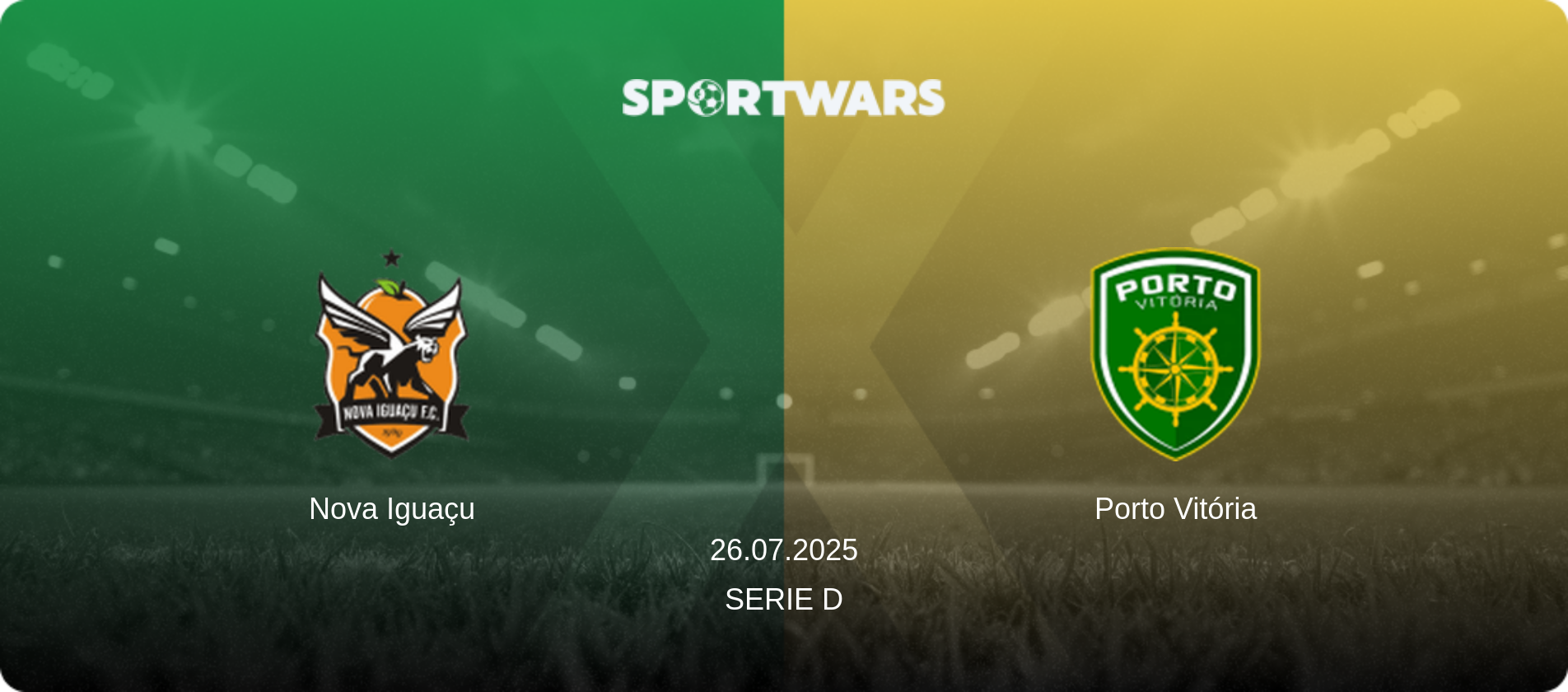 Nova Iguaçu — Porto Vitória, 26.07.2025 — Serie D (match preview)