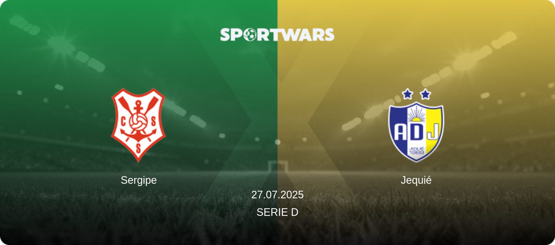Sergipe — Jequié, 27.07.2025 — Serie D (match preview)