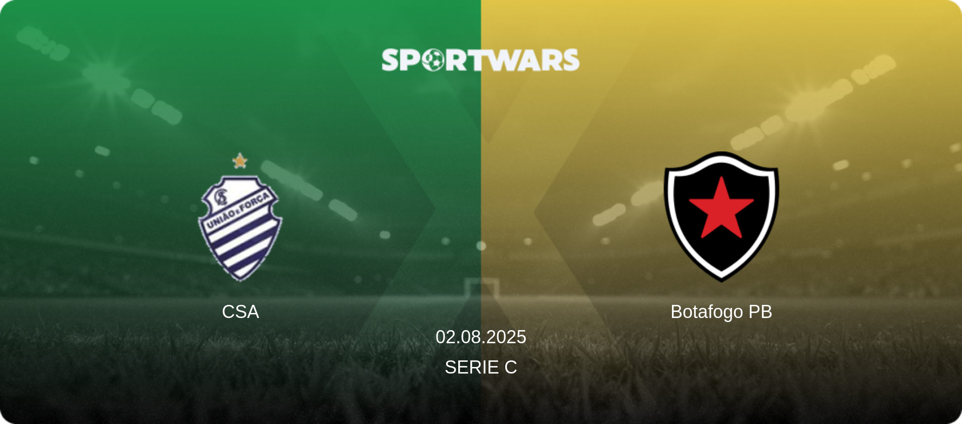 CSA — Botafogo PB, 02.08.2025 — Serie C (match preview)