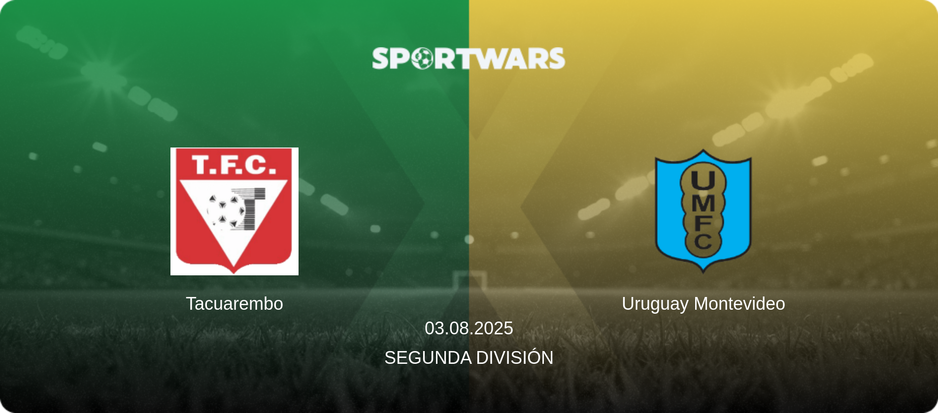 Tacuarembo — Uruguay Montevideo, 03.08.2025 — Segunda División (match preview)