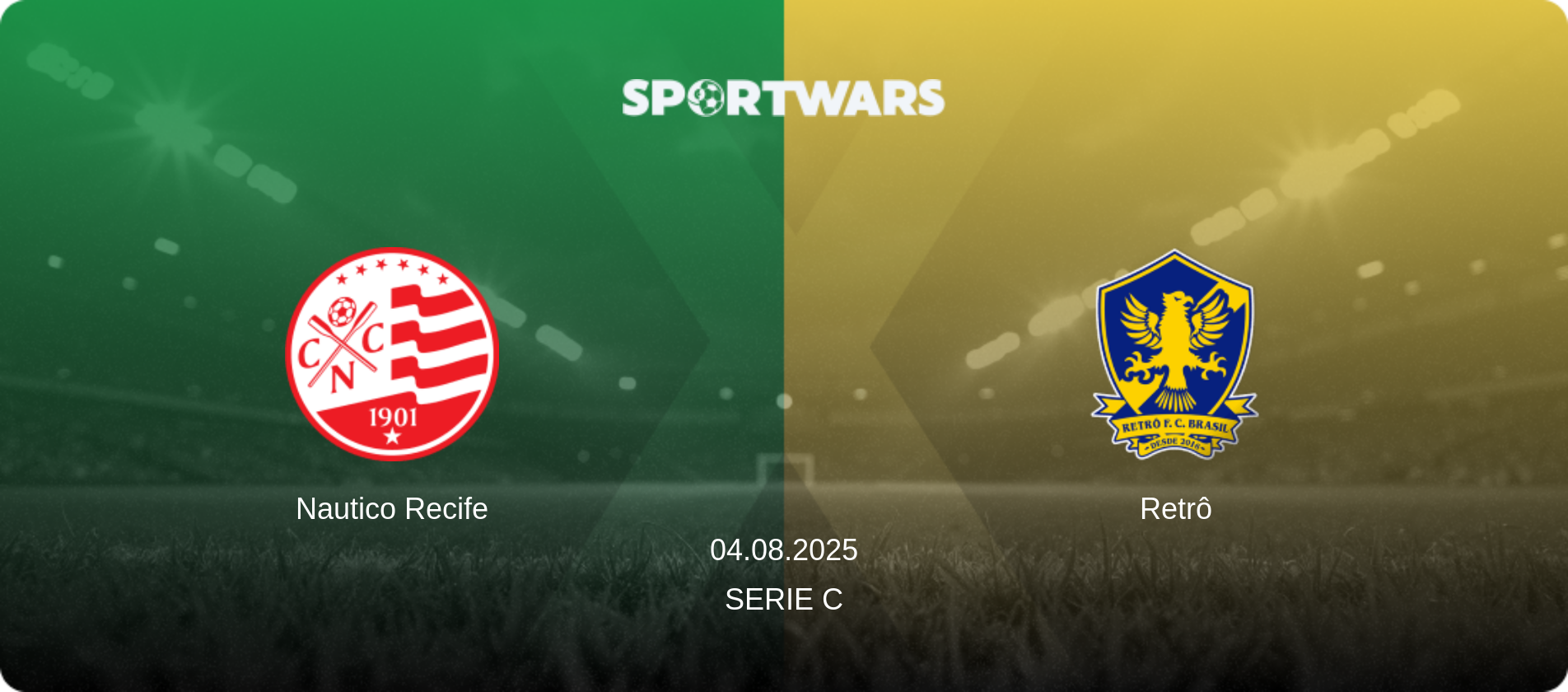 Nautico Recife — Retrô, 04.08.2025 — Serie C (match preview)