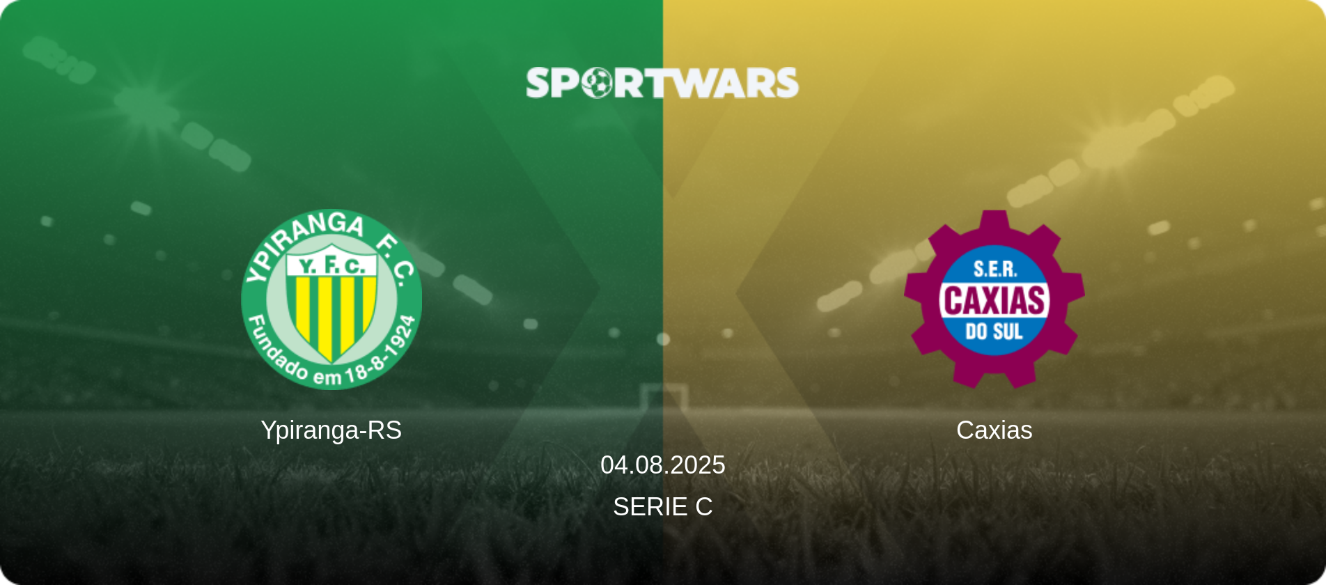 Ypiranga-RS — Caxias, 04.08.2025 — Serie C (match preview)