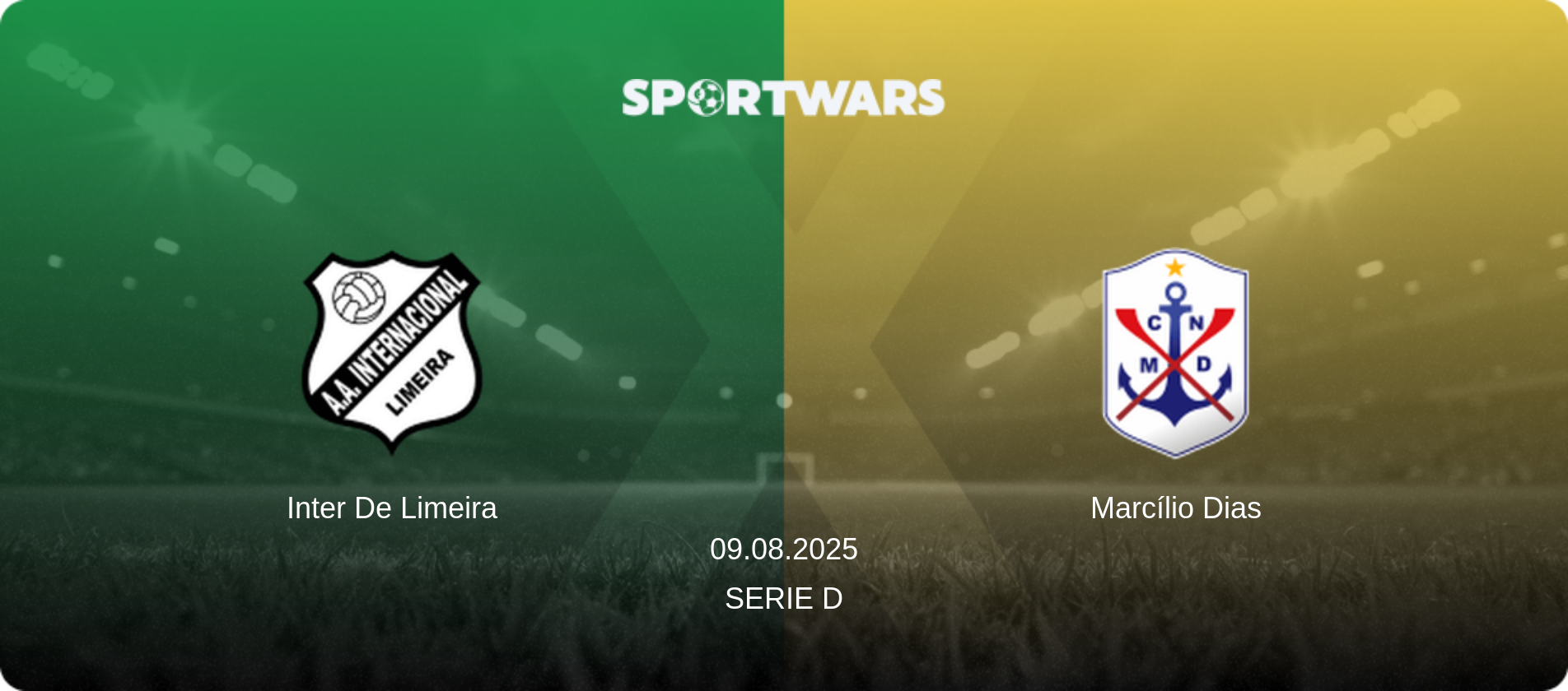 Inter De Limeira — Marcílio Dias, 09.08.2025 — Serie D (match preview)