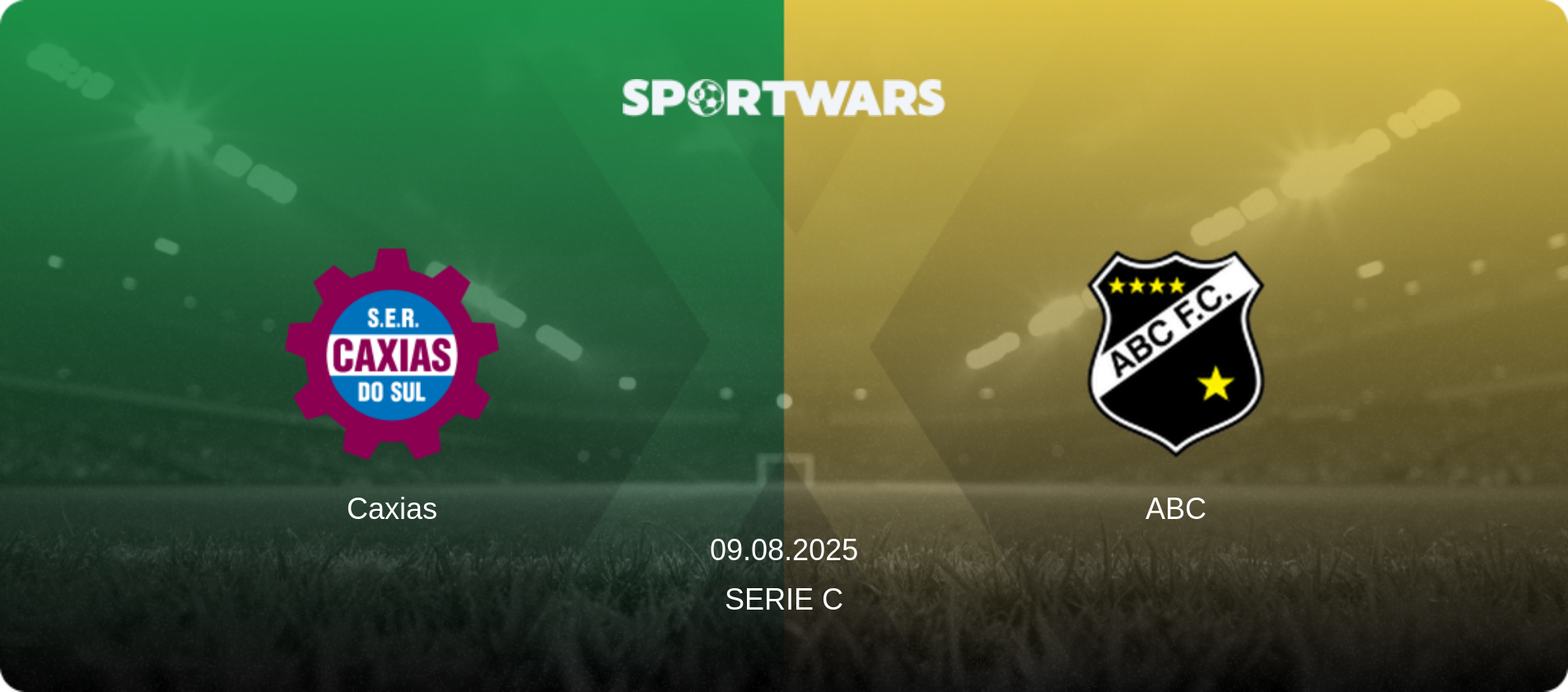 Caxias — ABC, 09.08.2025 — Serie C (match preview)