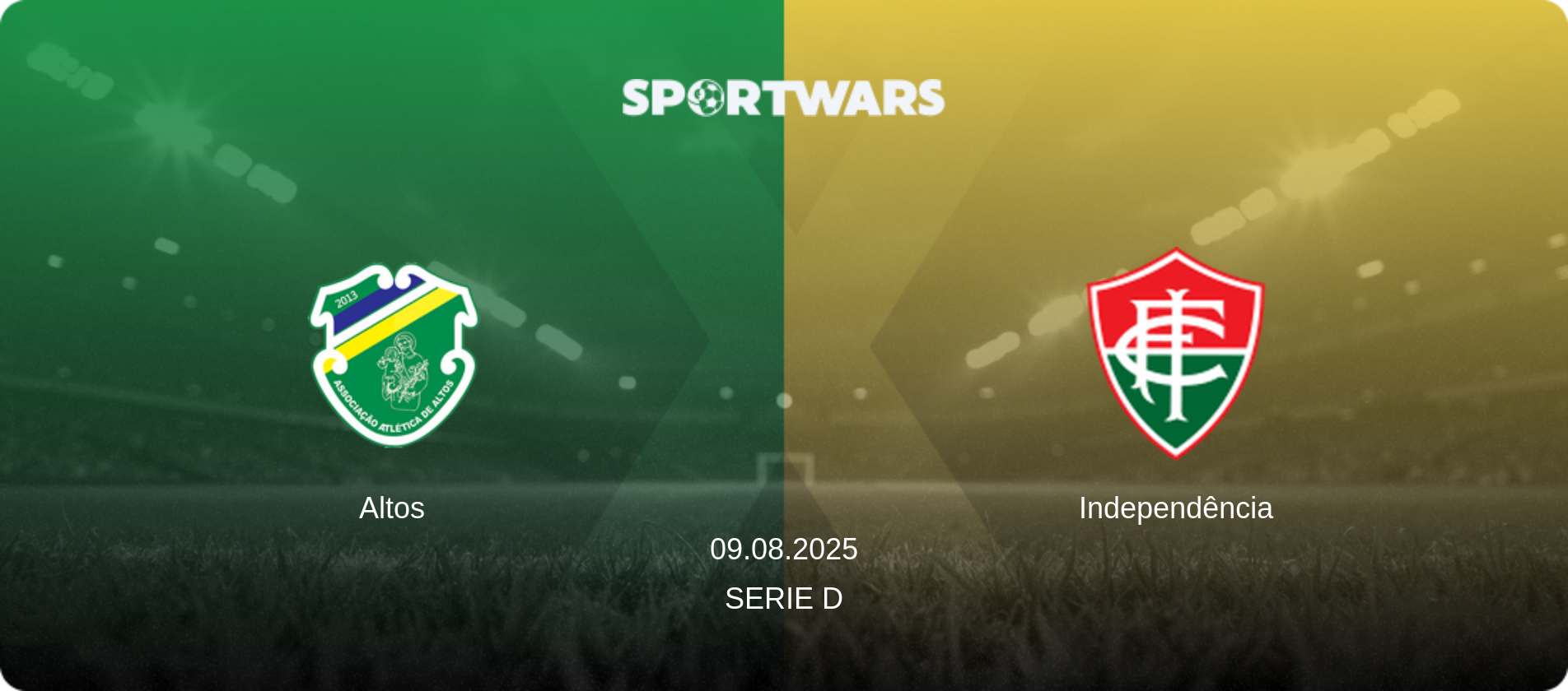 Altos — Independência, 09.08.2025 — Serie D (match preview)
