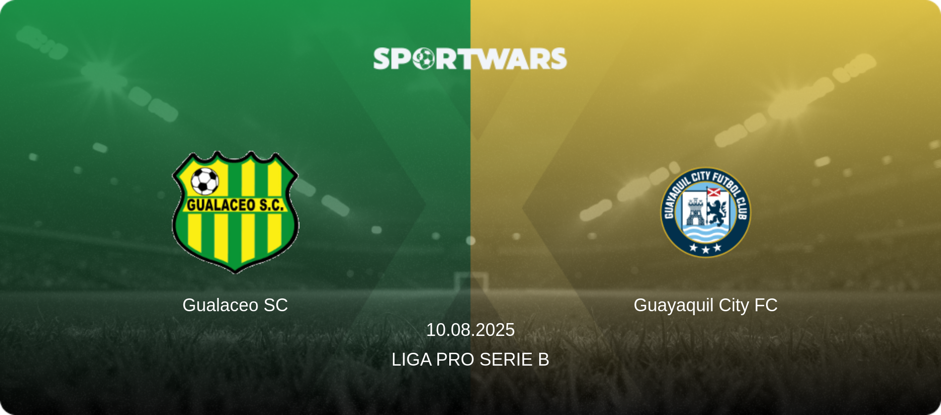 Gualaceo SC — Guayaquil City FC, 10.08.2025 — Liga Pro Serie B (match preview)
