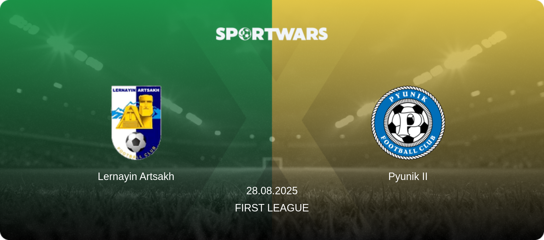 Lernayin Artsakh — Pyunik II, 28.08.2025 — First League (match preview)