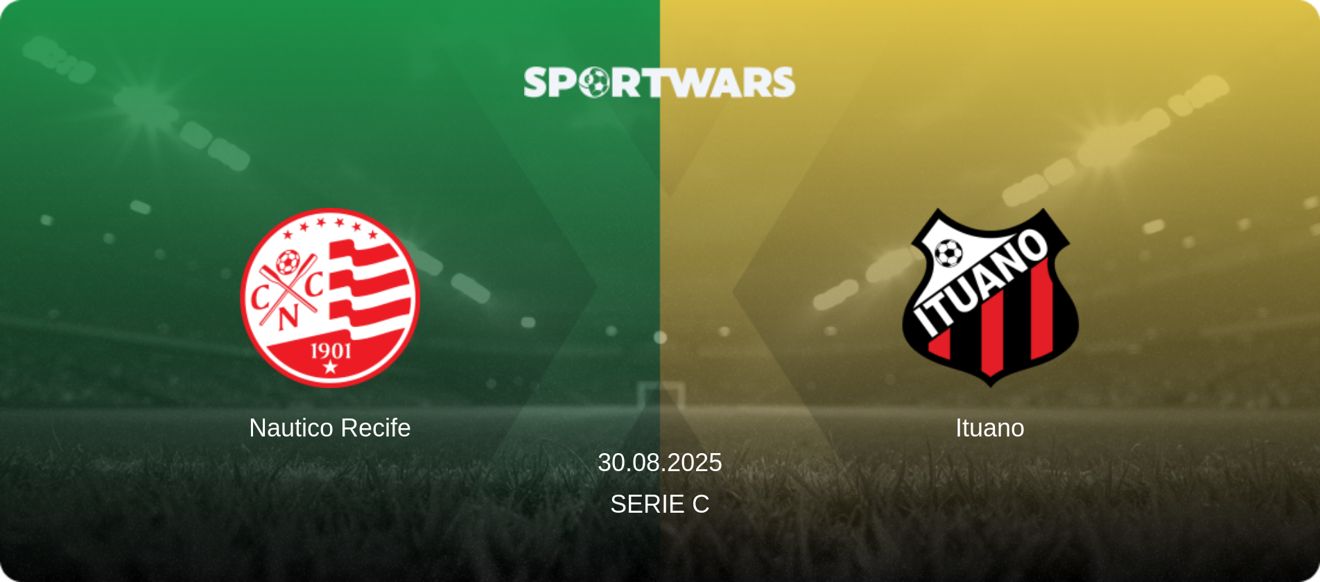 Nautico Recife — Ituano, 30.08.2025 — Serie C (match preview)