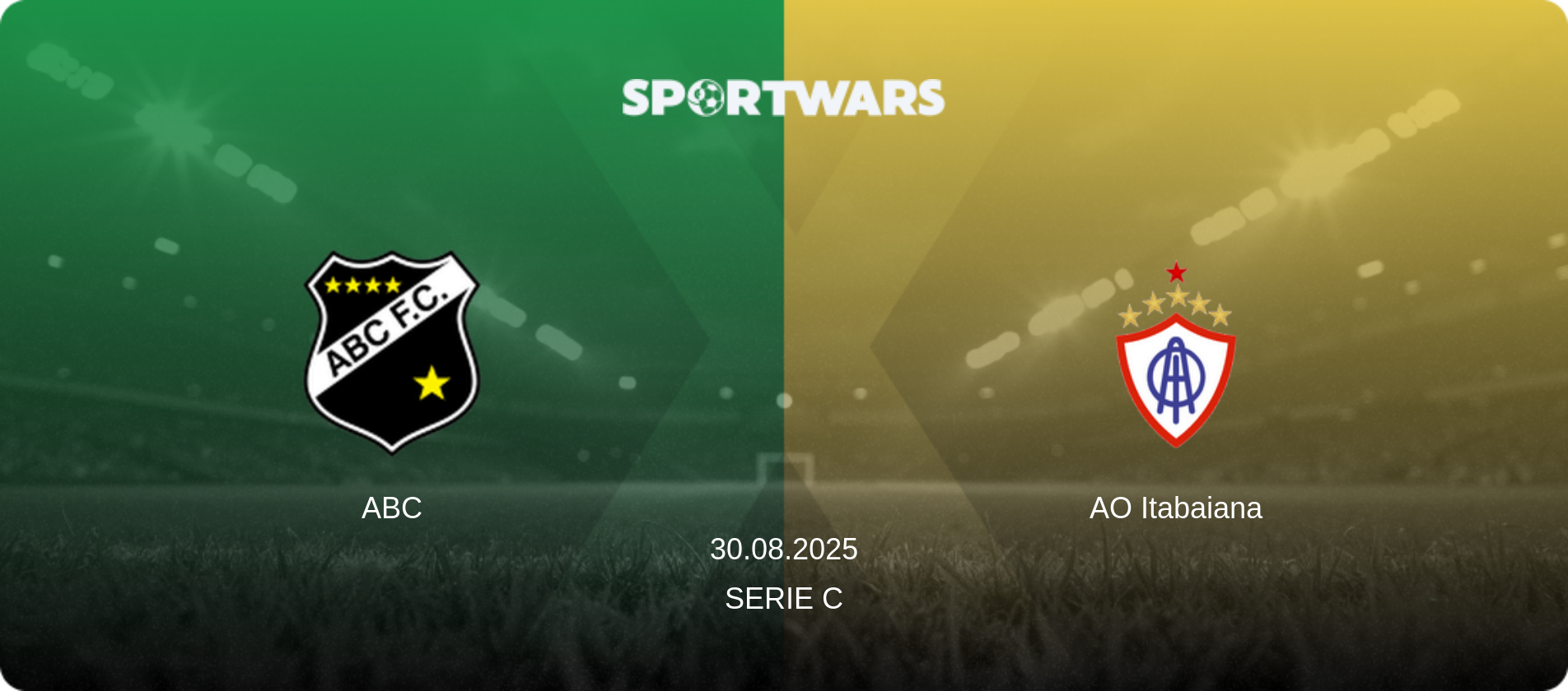 ABC — AO Itabaiana, 30.08.2025 — Serie C (match preview)