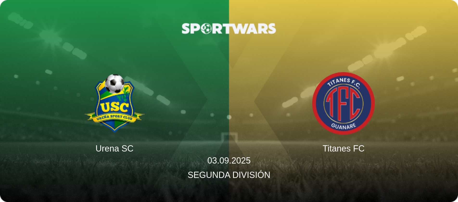 Urena SC — Titanes FC, 03.09.2025 — Segunda División (match preview)