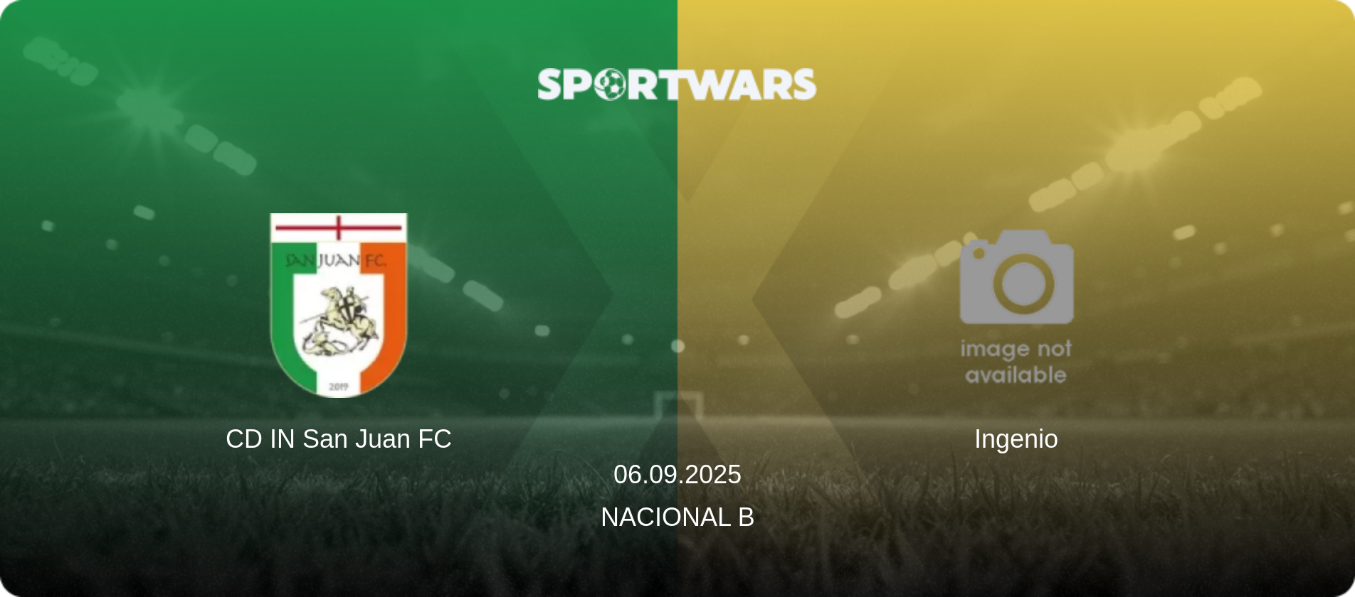 CD IN San Juan FC — Ingenio, 06.09.2025 — Nacional B (match preview)