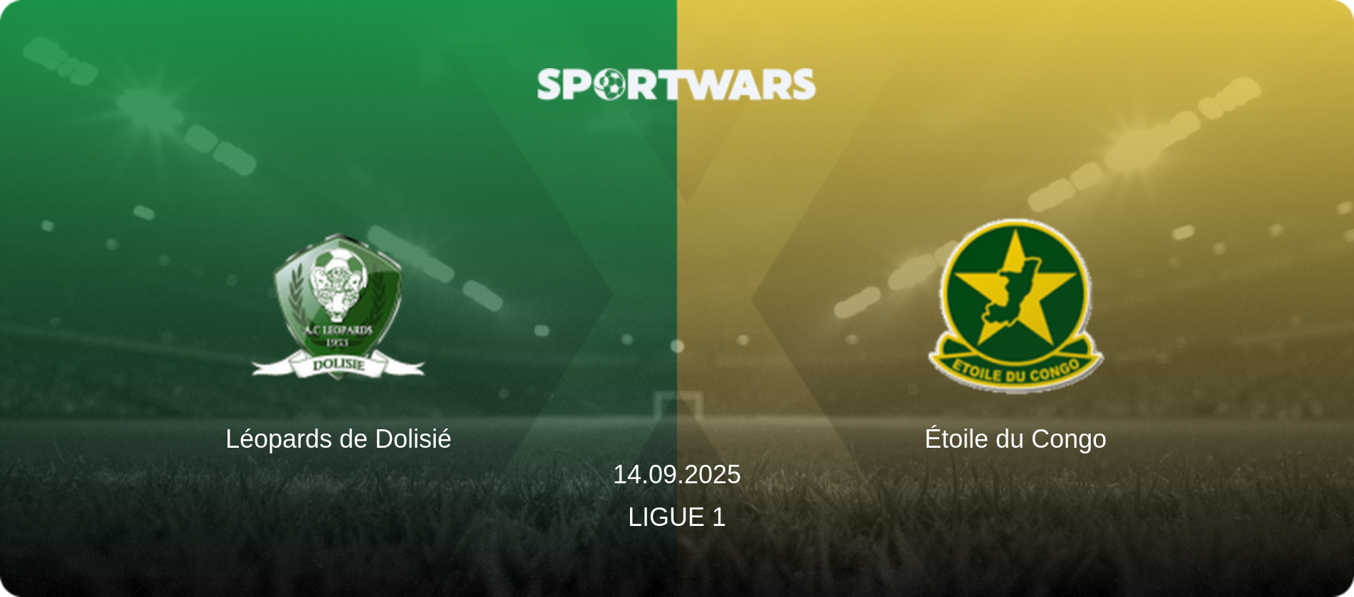 Léopards de Dolisié — Étoile du Congo, 14.09.2025 — Ligue 1 (match preview)