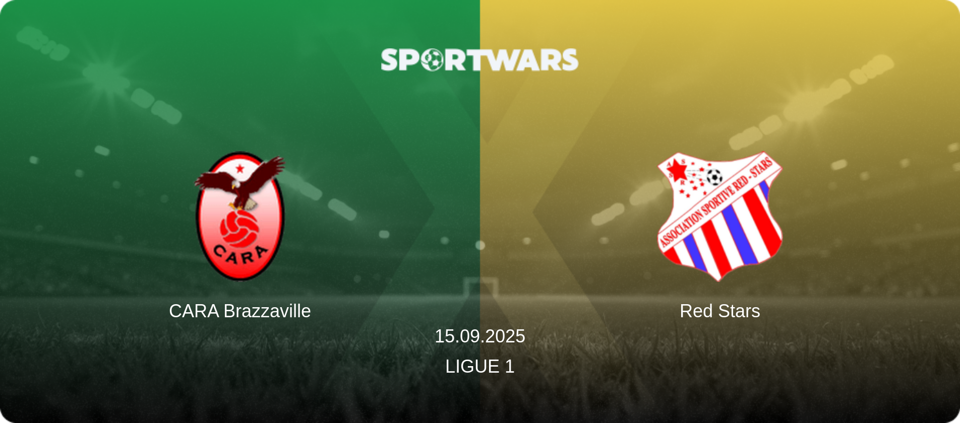 CARA Brazzaville — Red Stars, 15.09.2025 — Ligue 1 (match preview)