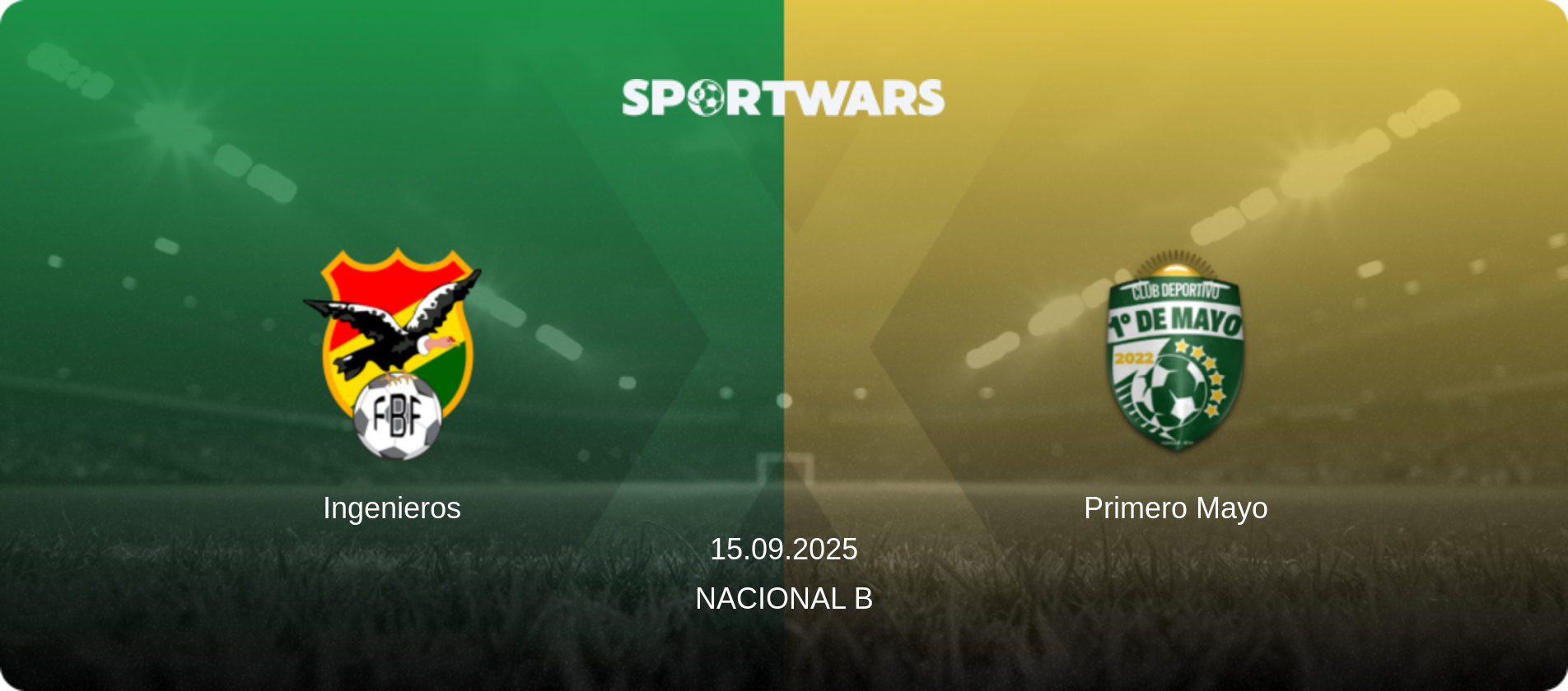 Ingenieros — Primero Mayo, 15.09.2025 — Nacional B (match preview)