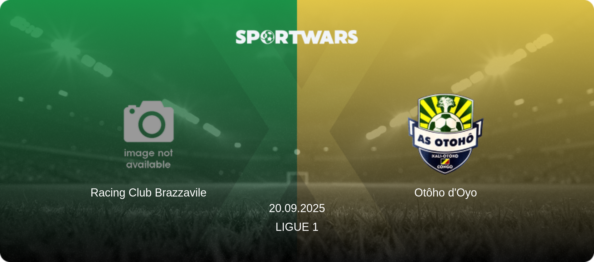 Racing Club Brazzavile — Otôho d'Oyo, 20.09.2025 — Ligue 1 (match preview)