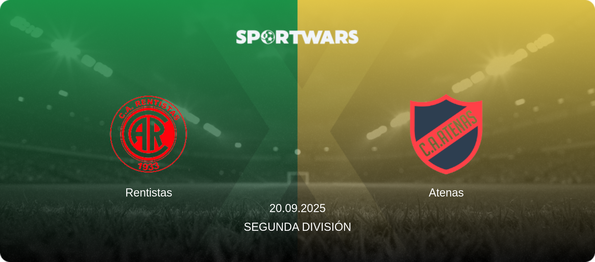 Rentistas — Atenas, 20.09.2025 — Segunda División (match preview)