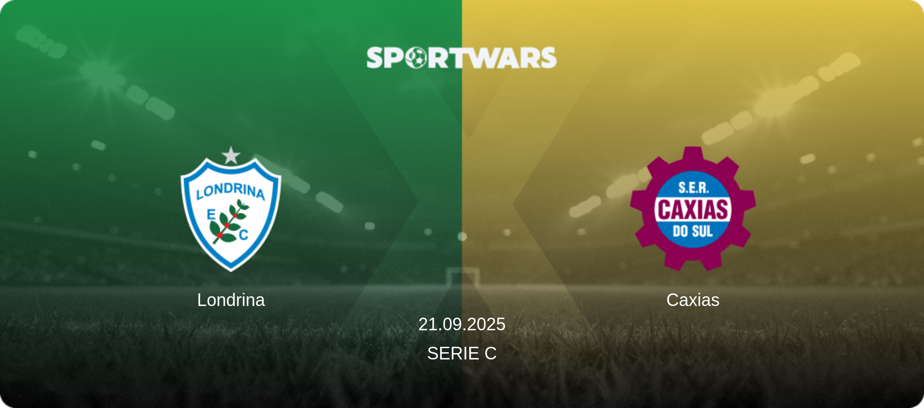 Londrina — Caxias, 21.09.2025 — Serie C (match preview)