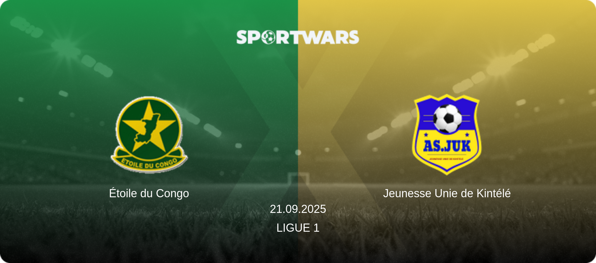 Étoile du Congo — Jeunesse Unie de Kintélé, 21.09.2025 — Ligue 1 (match preview)