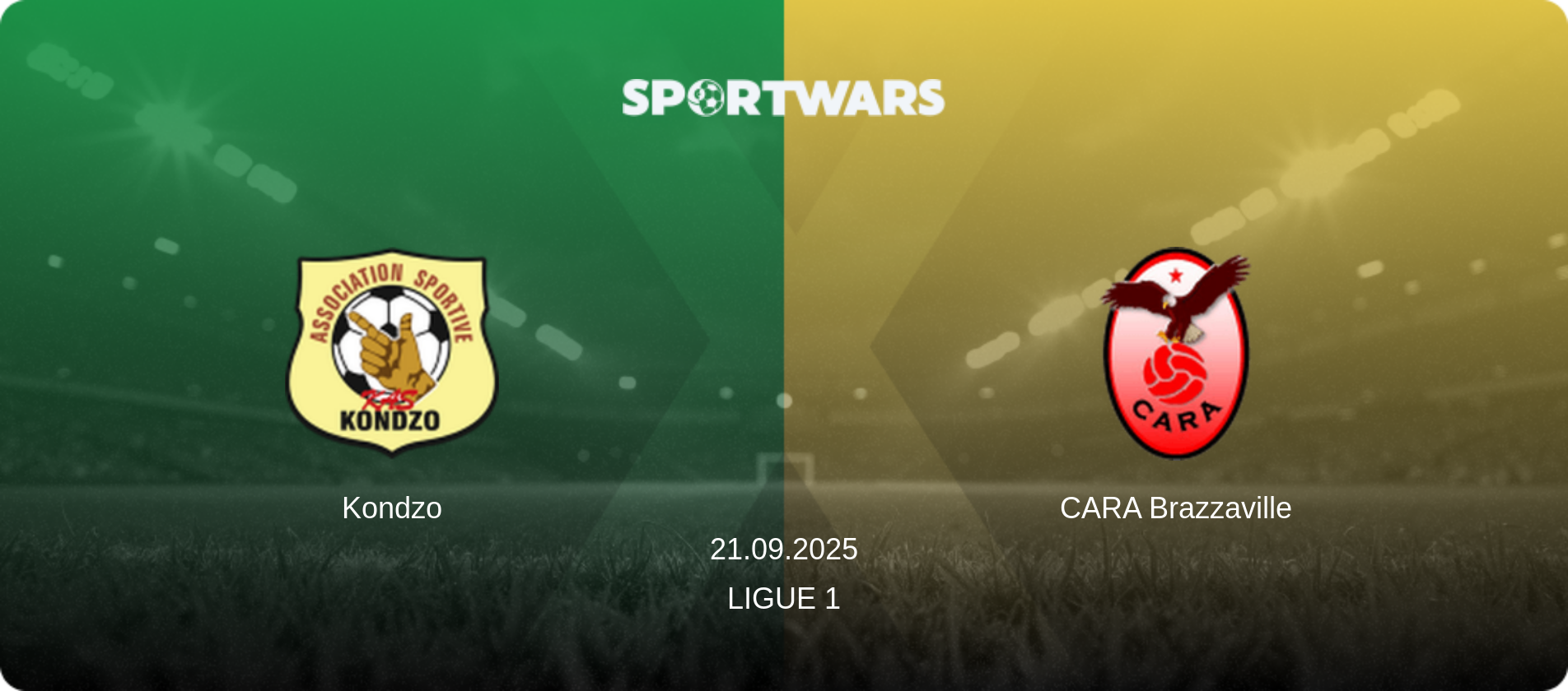 Kondzo — CARA Brazzaville, 21.09.2025 — Ligue 1 (match preview)