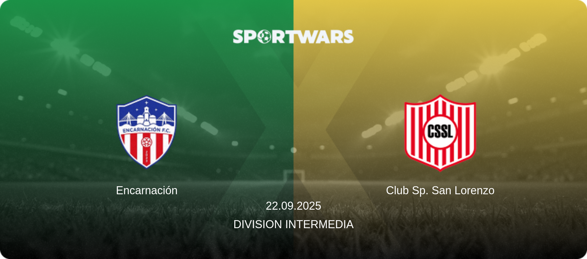 Encarnación — Club Sp. San Lorenzo, 22.09.2025 — Division Intermedia (match preview)