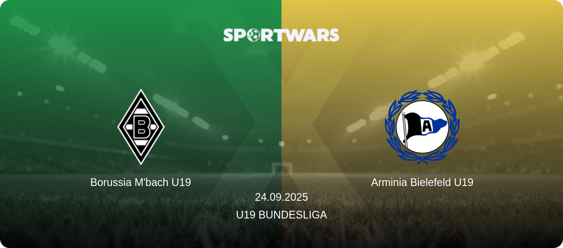 Borussia M'bach U19 — Arminia Bielefeld U19, 24.09.2025 — U19 Bundesliga (match preview)