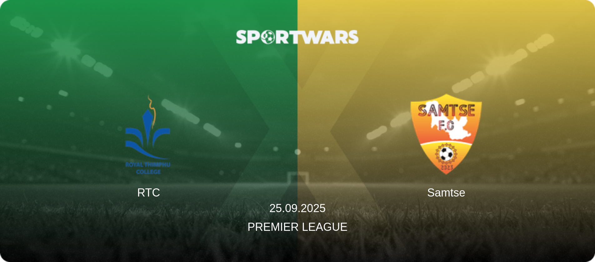 RTC — Samtse, 25.09.2025 — Premier League (match preview)