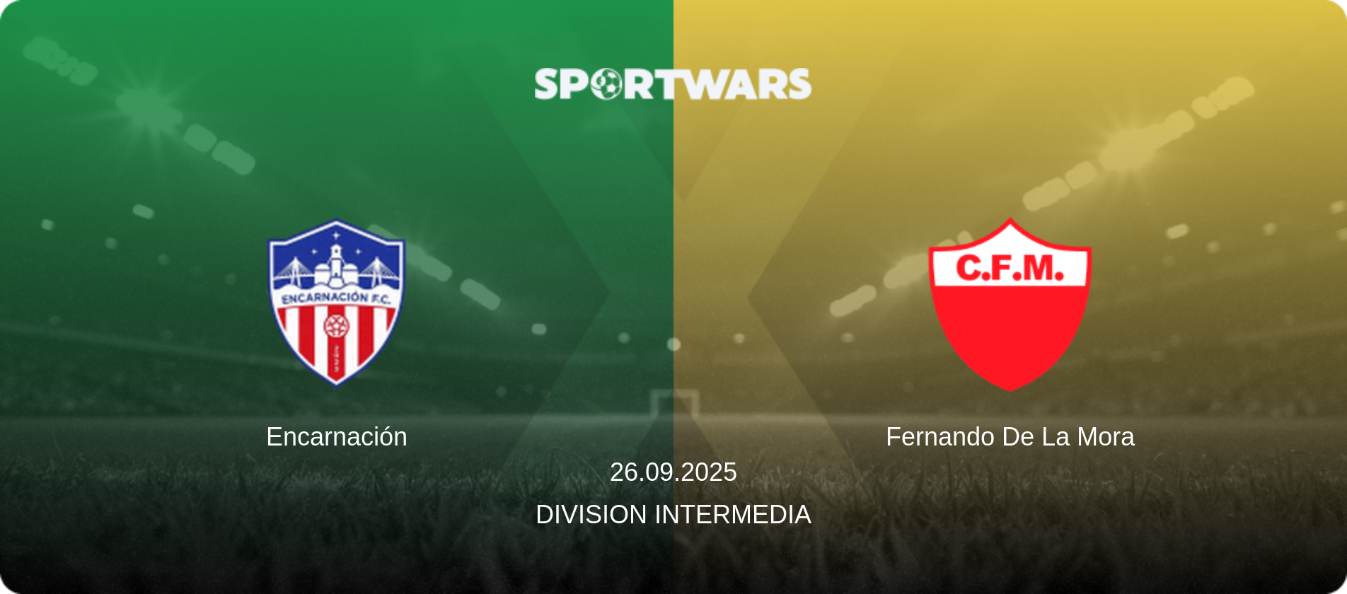 Encarnación — Fernando De La Mora, 26.09.2025 — Division Intermedia (match preview)