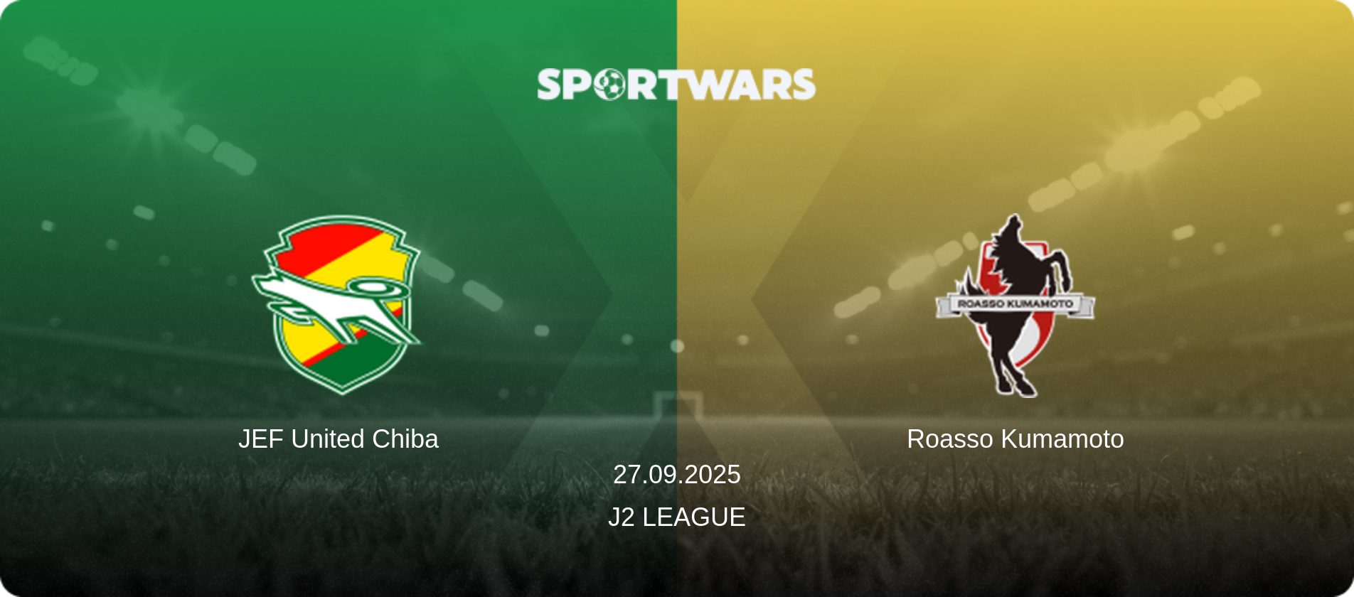 JEF United Chiba — Roasso Kumamoto, 27.09.2025 — J2 League (match preview)