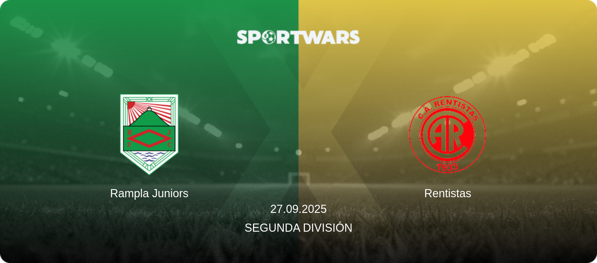 Rampla Juniors — Rentistas, 27.09.2025 — Segunda División (match preview)