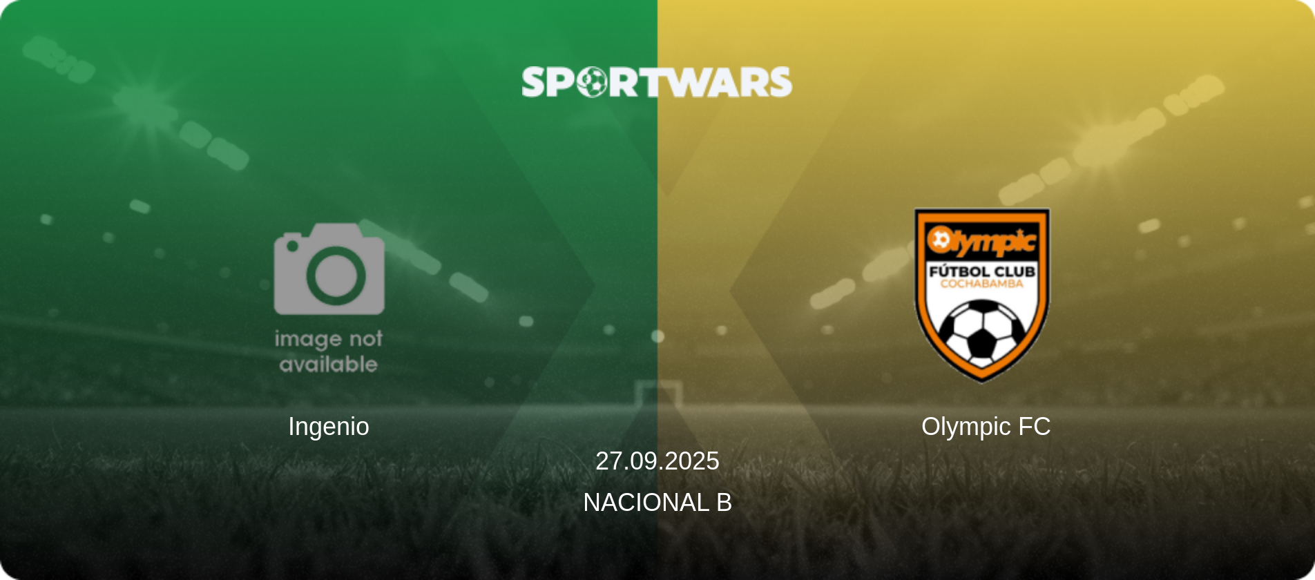 Ingenio — Olympic FC, 27.09.2025 — Nacional B (match preview)