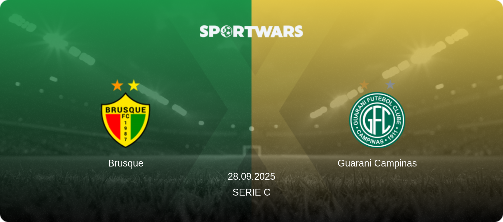Brusque — Guarani Campinas, 28.09.2025 — Serie C (match preview)