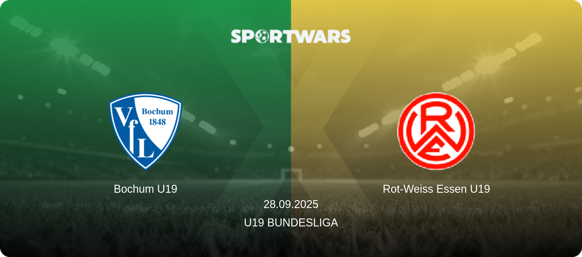 Bochum U19 — Rot-Weiss Essen U19, 28.09.2025 — U19 Bundesliga (match preview)