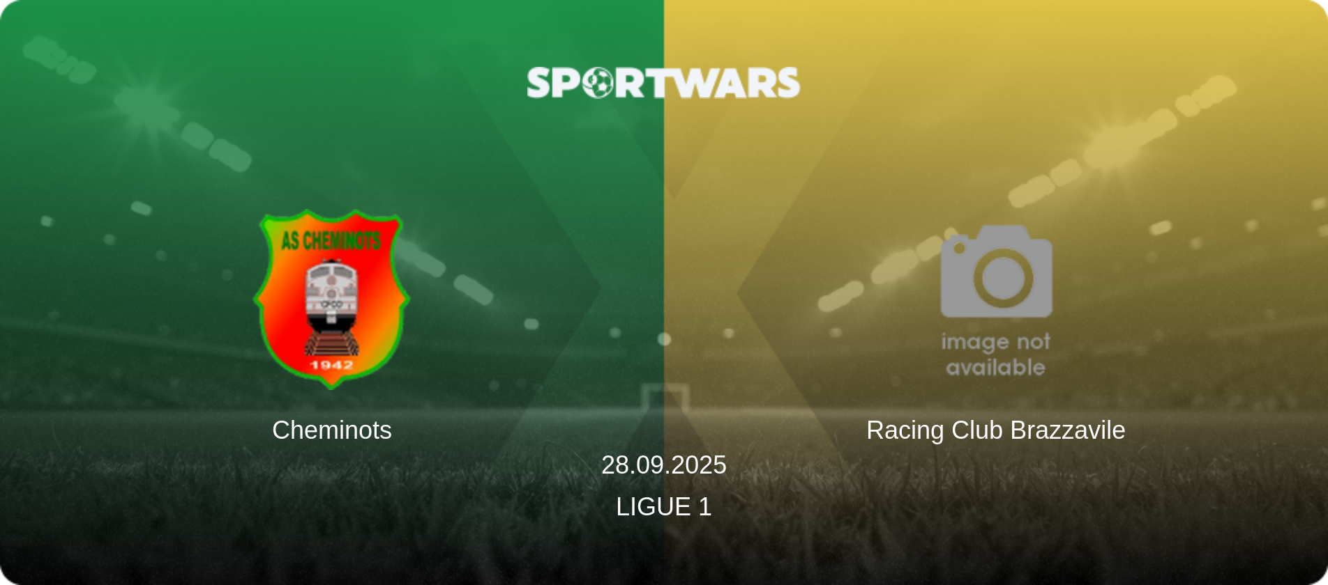 Cheminots — Racing Club Brazzavile, 28.09.2025 — Ligue 1 (match preview)