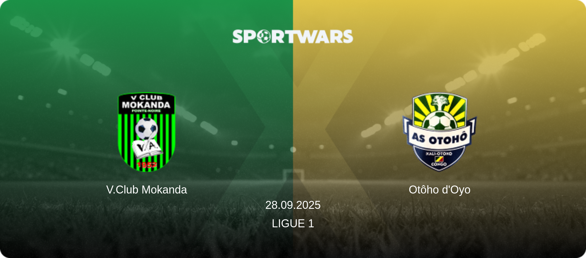V.Club Mokanda — Otôho d'Oyo, 28.09.2025 — Ligue 1 (match preview)